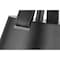 Nuvo Zelda 1-Light Pendant, E26 60W, Black, Black Metal Shade, Faux Leather Straps 60/7645 - alternate 4